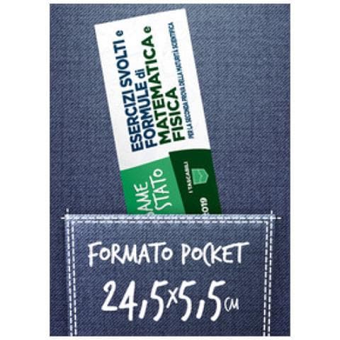 Esame Di Stato. Esercizi Svolti E Formule Di Matematica E Fisica. Per La Seconda Prova Della Maturità Scientifica - Foto 1