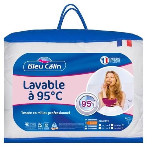 Couette Lavable À 95°c 240 X 260cm - Foto 1