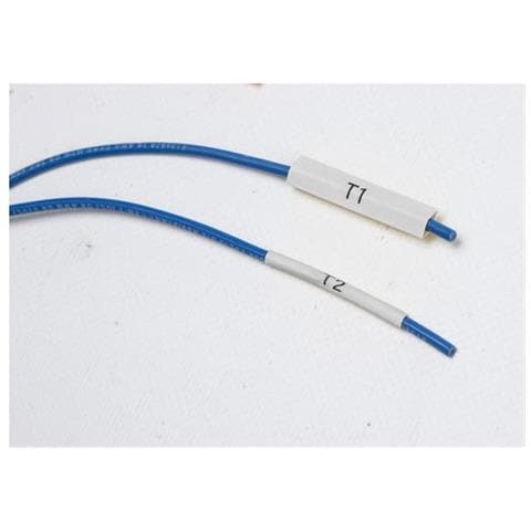 110926 Nero, Bianco Etichetta Per Stampante Autoadesiva (black On White 2,1m X 16,38mm - Shrinking - Warranty: 2y)  - Foto 2