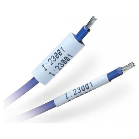 110926 Nero, Bianco Etichetta Per Stampante Autoadesiva (black On White 2,1m X 16,38mm - Shrinking - Warranty: 2y)  - Foto 3