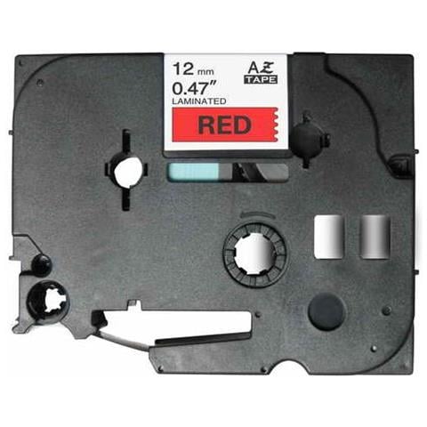 Cassetta Nastro Tz-431 Tze-431 Laminato Compatibile Brother Testo Nero Su Rosso 12mmx8mt Tz431 Laminato Alta Qualita' - Foto 1