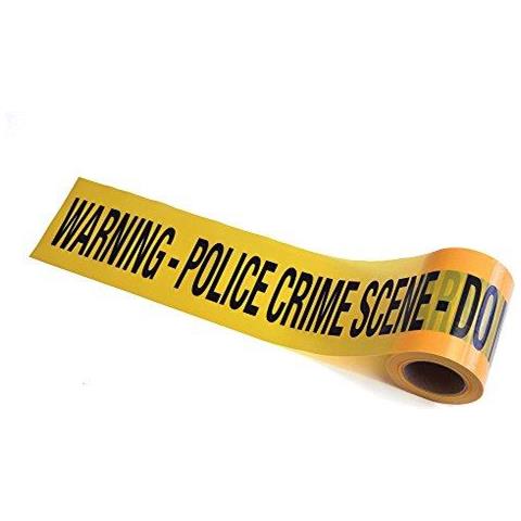 Nastro Bristol Novit Gj439 Crime Scene Scherzo Pratico Set Unisex-adulto Giallo Nero Un Formato - Foto 1