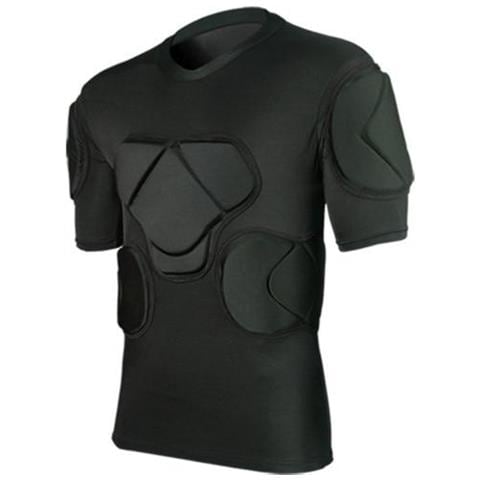 SLOWMOOSE - Maglie Da Calcio Da Portiere Di Rugby Pantaloni Da Allenamento,  Ginocchiere, Spugna Eva, Maglie Da Calcio, Ginocchiere, Casco Da Snowboard  Parastinchi [ camicie Nere / Xl] - ePRICE