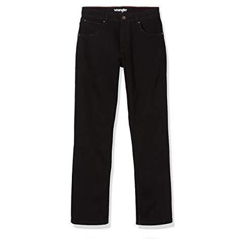Autentici Degli Uomini Di Jeans Diritti Nero (rinse 107) 30w 30l - Foto 1