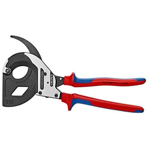 95 32 320, Side-cutting, Acciaio, Plastica, Blue / Red - Foto 1