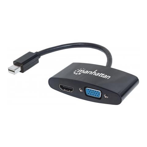 152709 Mini DisplayPort HDMI / VGA Nero cavo di interfaccia e adattatore - Foto 1