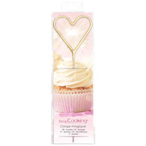Candela Magica 18 Cm - Cuore - Foto 1