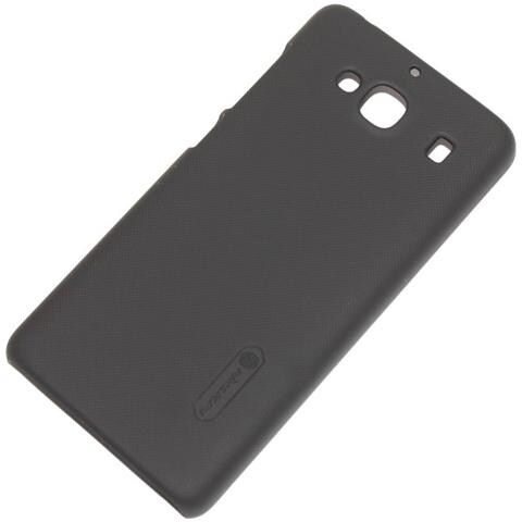 Custodia Frosted Shell Posteriore Rigida Antiscivolo Per Xiaomi Redmi 2 Black - Foto 1