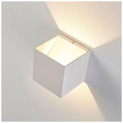 Applique 12 Watt Da Parete Esterno Faretto Led Luce Neutra Naturale 4000k Es46bn - Foto 4