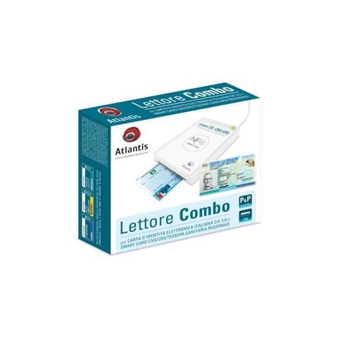 Lettore Combo per Carta d'Identità Elettronica Italiana e Smart Card CNS /CRS /Tessera Sanitaria Regionale - Foto 4