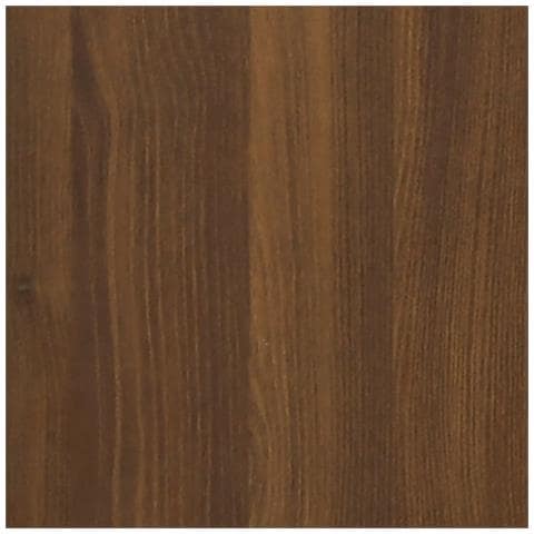 Tavolino Da Salotto Rovere Marrone 80x50x36cm Legno Multistrato - Foto 7