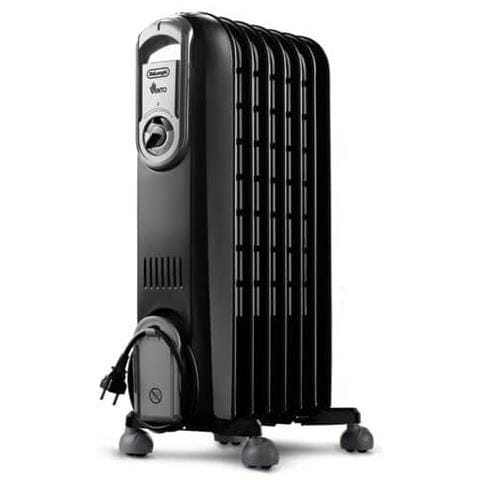 Radiatore ad Olio Elettrico Vento V550715.BG Potenza 1500 Watt con Timer e Termostato Colore Beige / Nero - Foto 2