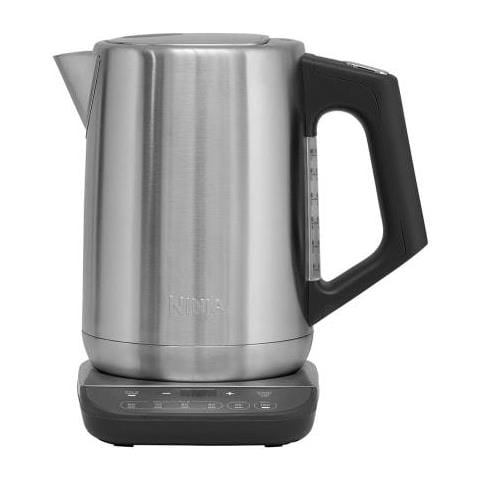 Bollitore con Temperatura di Precisione KT201EU Capacità 1,7 L Colore Argento Nero - Foto 1