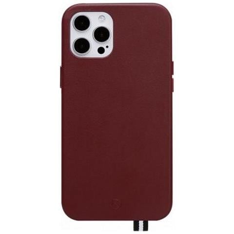Cover Per Iphone 12 Pro Max In Pelle Elysée, Bordeaux - Foto 1
