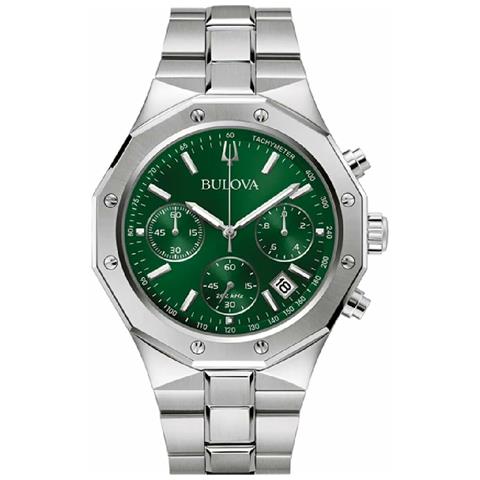 Orologio Uomo 96b409 Verde Argentato - Foto 1