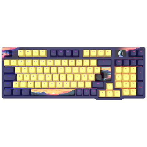 98 Sunset - Mechanical Gaming Tastiera G3ms Rgb (iso) (multilingue) - Foto 2