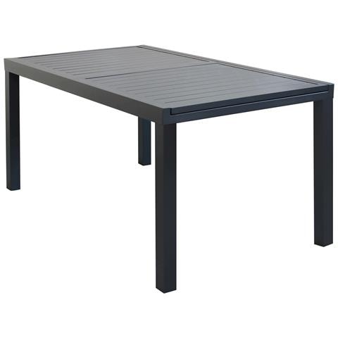 Tavolo Estensibile 160/240 Cm Da Esterno Giardino Con Struttura In Alluminio E Piano In Doghe Dallas - Foto 1