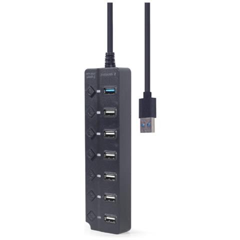Gembird Hub USB 7 Porte 1xUSB 3.1 + 6xUSB 2.0 - Foto 1