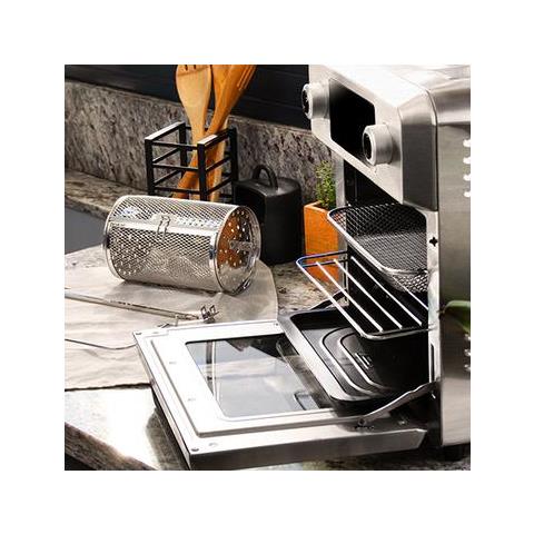 Fornetto ad Aria con Capacità 14 Litri 9 Funzioni Preimposte Potenza 1700 W Colore Acciaio Inox - Foto 9