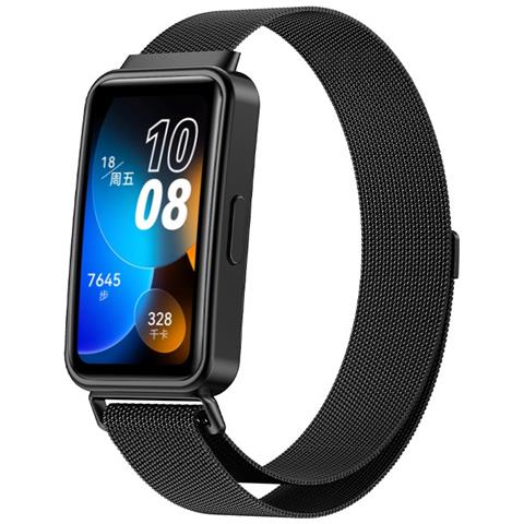 Cinturino Magnetico Per Huawei Band 8 Black - Foto 2