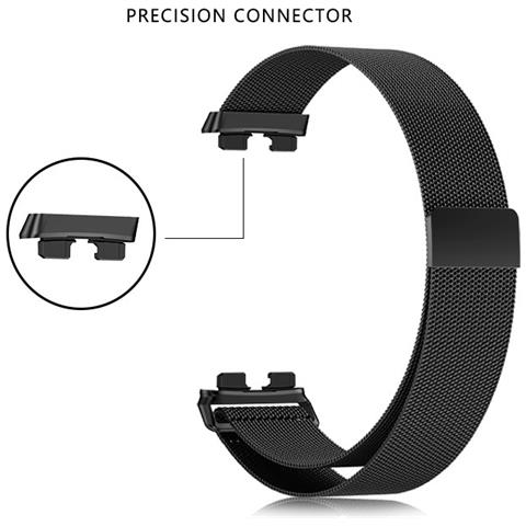 Cinturino Magnetico Per Huawei Band 8 Black - Foto 4