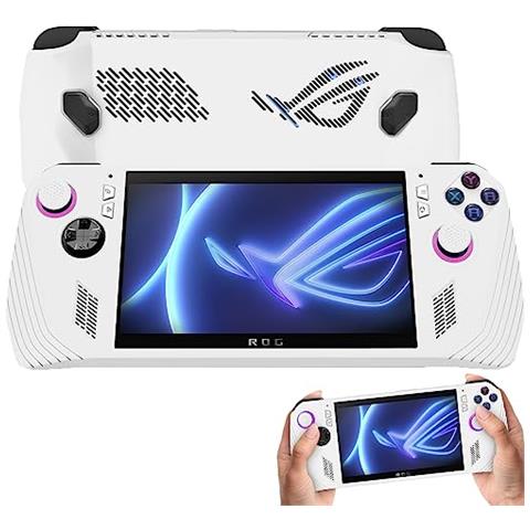 Custodia Protettiva In Silicone Asus Rogally White - Foto 3
