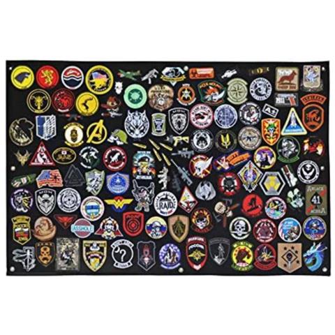 Pannello Porta Patch Tattico Da Parete Organizzatore  M - Foto 5