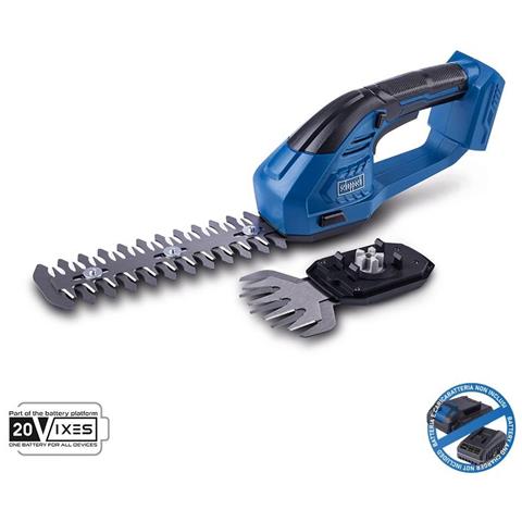 Forbici 2in1 Taglia Erba E Siepi 20v Senza Batteria Ixes C-htgs200-x - Foto 1