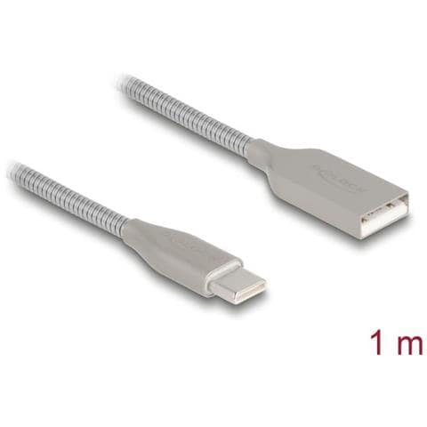 Usb 2.0 Kabel Mit Metallmantel Typ-a Stecker Zu Type-c Pd 3.0 60 W 1 (81258) - Foto 1
