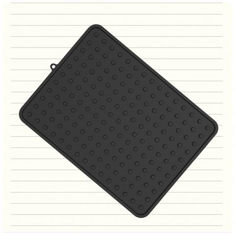 Efficiente Tappetino Scolapiatti In Silicone: Organizer Per Piano Cucina - Foto 4