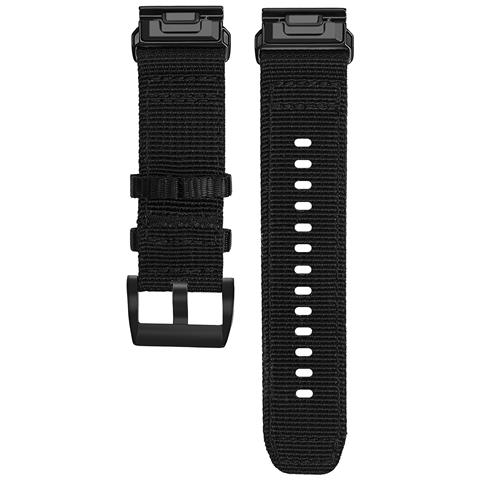 Cinturino Intrecciato In Nylon A Sgancio Rapido Per Garmin 22 Mm - Foto 1