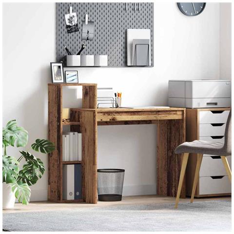 Scrivania per computer Legno vecchio Legno ingegnerizzato Media - Foto 2