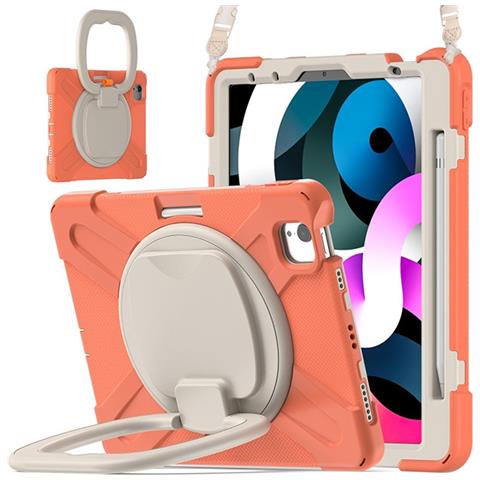 Custodia Per Ipad Pro 5/4/3 12.9” Supporto E Alloggiamento Per Stilo Arancione - Foto 1