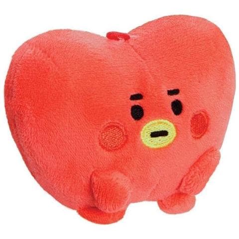 Peluche 8cm Bambino Tata Baby Pong Pong In Poliestere Ultra Morbido Bt21, Rosso - Foto 5