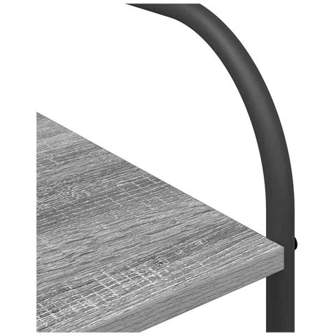 Stendibiancheria Grigio 120 x 44 x 160 cm Legno multistrato - Foto 9