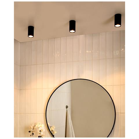 Lampadario A Led Barcala Metallo Nero - Foto 1