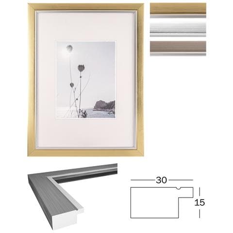 Beyond Cornice Di Design 21x29,7 Cm Champagner-gold - Foto 1