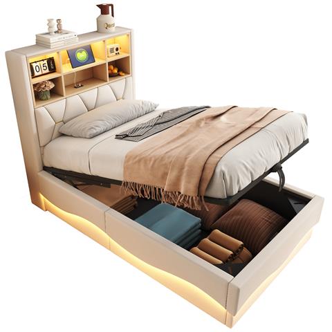 Letto Per Ragazzi Con Stoccaggio Scientifico E Luci Led - Foto 1