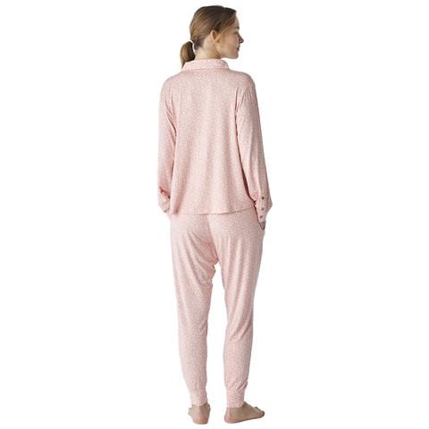 Pigiama Donna In Modal A Maniche Lunghe Stampato Jjb6 - Foto 2