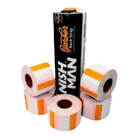 Set Di Collari Di Carta Per Barbiere Nishman, 5 Rotoli - Foto 1