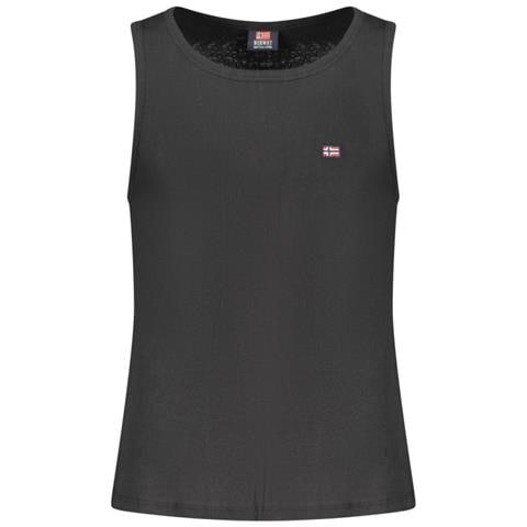 CANOTTIERA NERA DA UOMO NORVEGIA 1963 - Colore: Nero, Taglia: 3XL - Foto 1