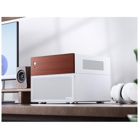 N4 WHITE computer case Micro Tower Bianco - Foto 28