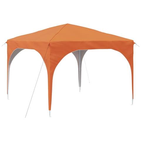 Tenda per feste a pop-up 290 x 290 x 245 cm Arancione - Foto 1