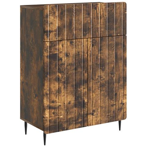 Credenza Rovere Fumo 66 x 34,5 x 92 cm Legno ingegnerizzato - Foto 1