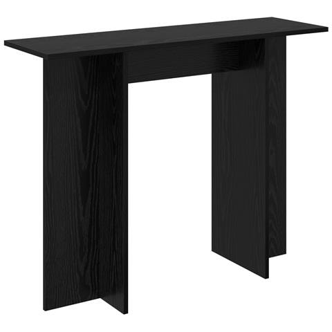 Tavolo consolle Rovere Nero 100 x 30 x 75 cm - Foto 1