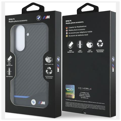 Custodia Bmw M Carbon Nera Per Telefono Samsung Galaxy A57 5g - Foto 1