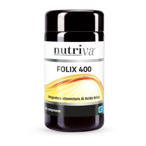 Nutriva Folix 400 100 Compresse - Foto 1