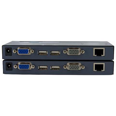 Estensore console KVM VGA USB via cavo UTP CAT5 (152 m) - Foto 2