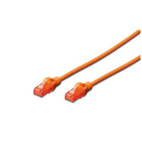 Cavo Rete Utp Cat. 6 Non Schermato Mt. 3.0 Arancione - Foto 1