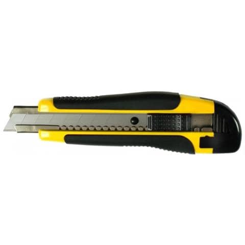 Cutter Taglierino con Lama a Spezzare 9mm Guida Metal Maurer - Foto 2